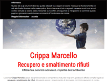 Tablet Screenshot of crippamarcello.it